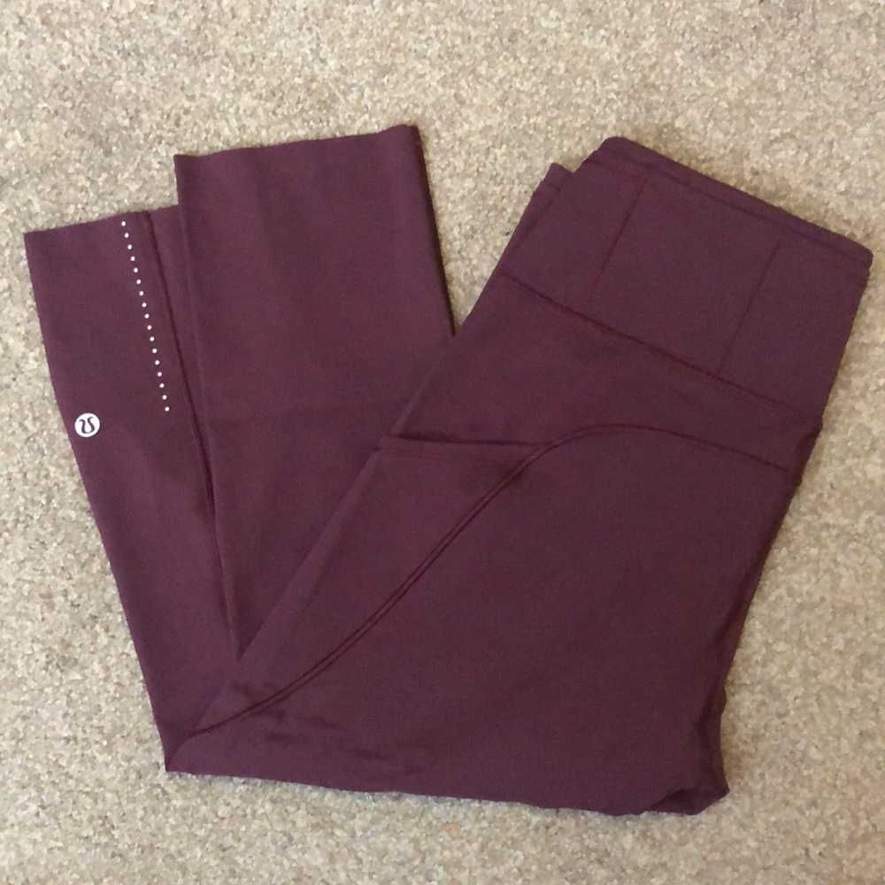 Lululemon Fast and Free High-Rise Crop 19”